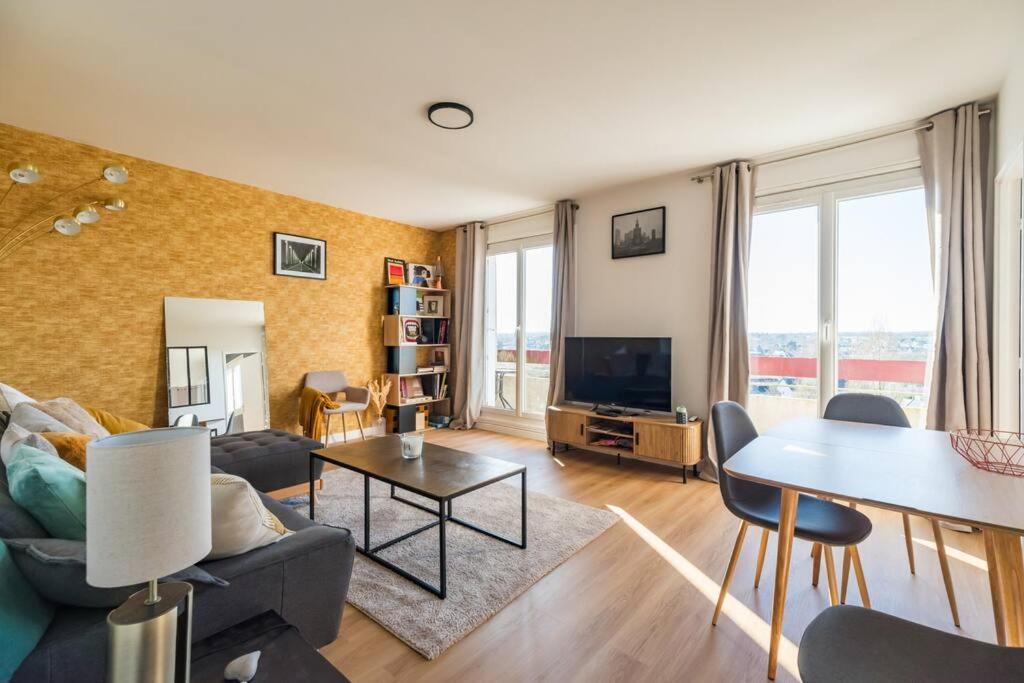 Spacieux Appartement Vue Sur Mer - Сен-Брук Екстериор снимка